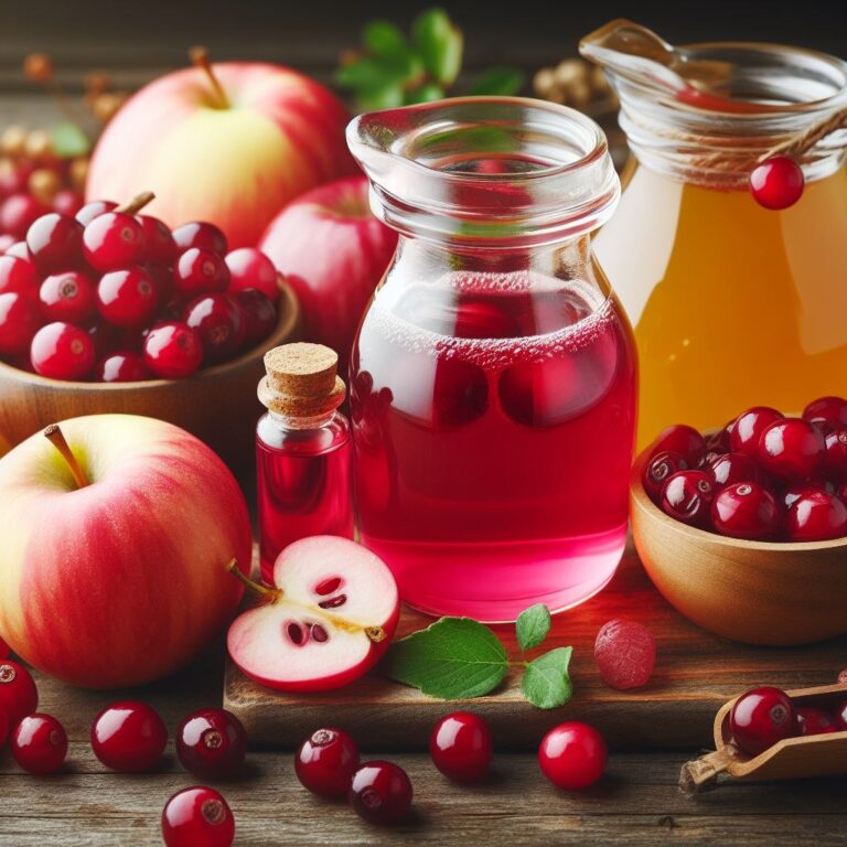How Cranberry Juice and Apple Cider Vinegar Boost Your Health ?