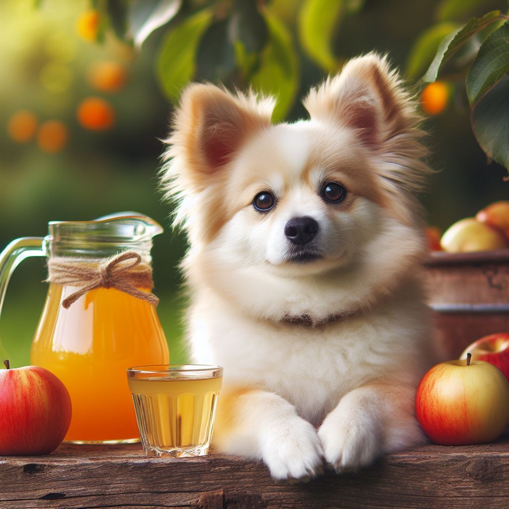 is apple juice good for dogs ?